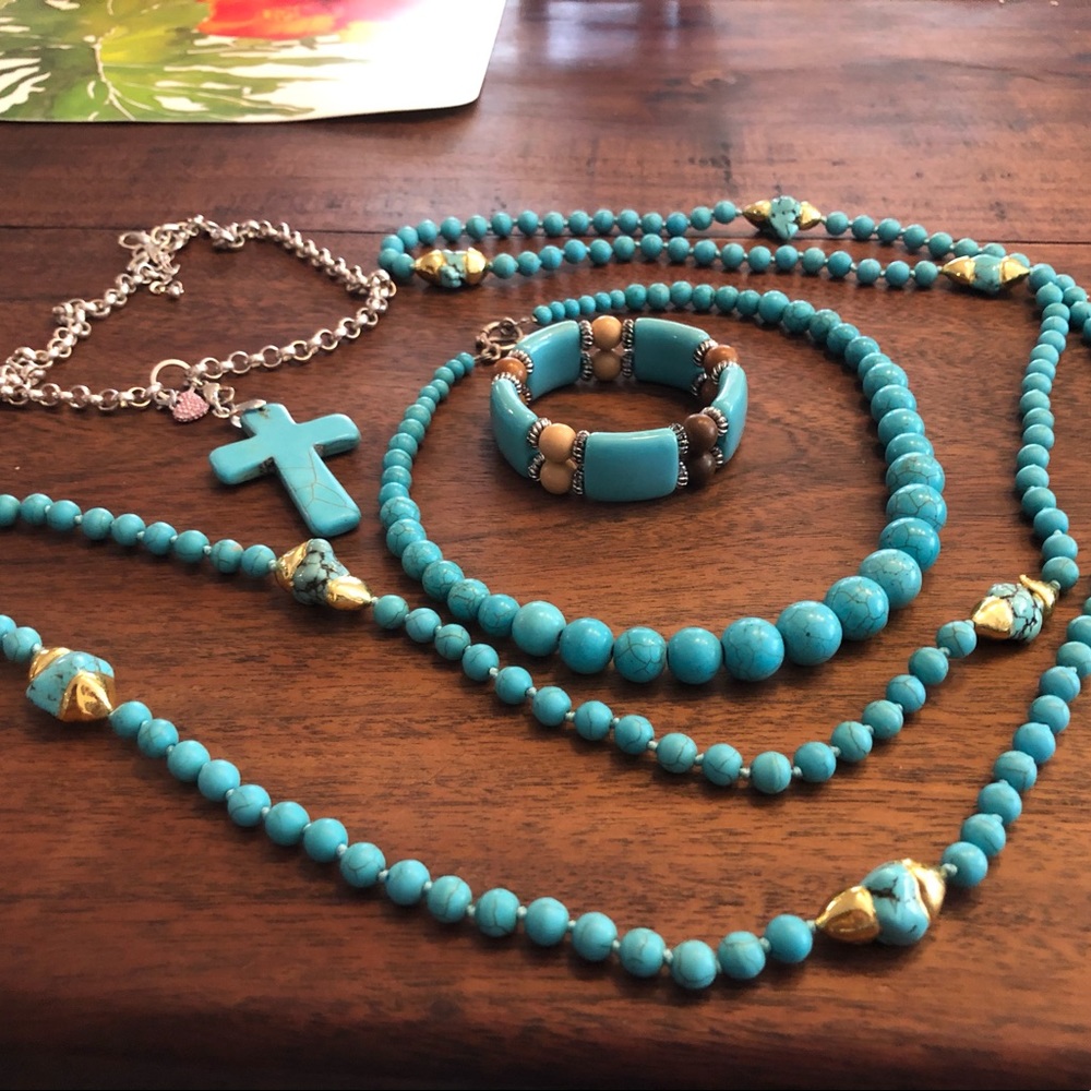 Turquoise collection approx ten years old. Downsizing after retirement.